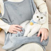 Katze Petting Haustier Reise Schlafsack Katze Tragetasche Hund Welpen Tasche Plüsch Outdoor Umhängetasche Komfort Transport Schürze Tasche Für Katzen