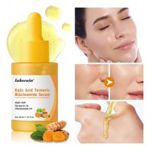 Kojic Acid Turmeric Serum Niacinamide Glow Capsules Brightening Hydration Balancing Skin Barrier Soothing Troubled Facial Care