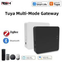 Hub de enlace inalámbrico para el hogar, dispositivo con control remoto, multimodo, ZigBee, Bluetooth, compatible con Alexa y Google Home
