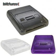 Bitfunx SFC Custodia di ricambio Scatola trasparente per console Super Famicom Console di gioco Super NES
