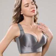 Plus Size BH Dessous Rückenfreier BH Unterwäsche Damen Push-Up-BH Bralette Dünner Damen-BH 2024 Sexy BHs Bralette BHs für Frauen