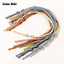 Klipsy do smoczków dla niemowląt Miękki silikonowy łańcuszek do ząbkowania Zabawka dla dziecka Regulowany uchwyt na smoczek dla niemowląt Klips do smoczka Akcesoria dla dzieci do wózka dziecinnego