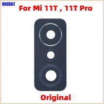 Nuovo per Xiaomi Mi 11T, 11T Pro Obiettivo in vetro per fotocamera principale Copriobiettivo per fotocamera posteriore Parti di riparazione per smartphone