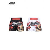 Muay Thai Boxshorts Traditionelle Stile Kickboxshorts Fitness Männer Frauen MMA Jujitsu Hosen
