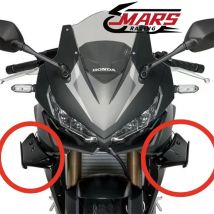 Para Honda nuevo CBR500R cbr500r 2019-2022 2023 accesorios de motocicleta luz delantera capó lateral Winglet alerón de viento cubierta embellecedora