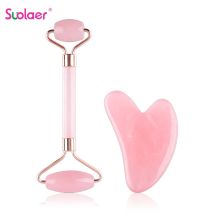 Gua Sha Massaggio per il corpo Viso Guazzo Raschietto Set di rulli Dispositivi per il lifting del viso Resina naturale Cera d'api Strumenti Guasha Salute Relax Massaggiatore