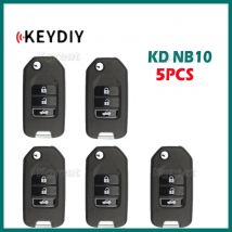 5 stücke KEYDIY NB10 Multifunktions Fernbedienung Auto Schlüssel 2/3/4 Tasten für KD900/KD-X2/KD MINI Schlüssel Programmierer NB Serie KD Fernbedienung für Honda