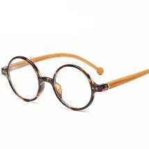 Runde Anti Blau Licht Lesebrille Frauen Männer Vintage Holzmaserung Hyperopie Presbyopie Brillen Dioptrien Brillen + 1,0 1,5 2,0