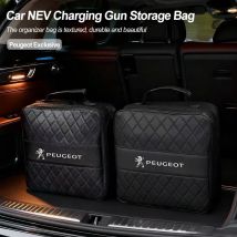 Auto NEV Lade Pistole Lagerung Tasche EV Organizer Box Für Peugeot 2008 208 308 508 4008 408 3008 307 207 107 607 106 406 407 206 301