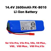 Original Li-Lion-Akku für ILIFE V3s Pro, V5s Pro, V8s, V8 Plus, V80, V80 Max, V80 Pro, V3s Max 18650 2600 mAh 14,4 V PX-B010