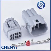 6 Pin MT090 Waterproof Auto Sensor Connector ignition switch Plug 6187-6561 6180-6771 6188-0559 For Suzuki Toyota Honda