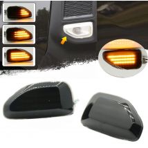 Indicatore di segnale interruttore indicatore laterale ambrato dinamico a 2 LED Dacia Duster 2 Logan 2 Sandero 2 Renault Stepway