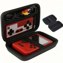 Handheld-Spielekonsolen-Tragetasche, schützende Reise-Retro-Minispielerbox für Ladekabel, Earpods, Batterien