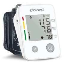 bioland Blutdruckmessgerät 2005, Tensiometer, Oberarm, automatisches digitales BP-Messgerät, Blutdruckmessgerät, Kit 2005–1