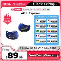 Przewodowe słuchawki hybrydowe HiFiGo AFUL Explorer, hybrydowe monitory douszne 1DD+2BA zapewniające głęboki bas |   Performer5 Performer8 Magicone