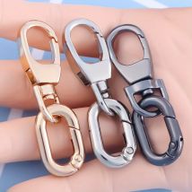 2 Stück Schlüsselanhänger Schlüsselanhänger Schlüsselanhänger Halter Clip Schlüssel Organizer Schlüsselanhänger Ring