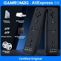 2in1 Controller For Nintendo WII/WII U Console Left Right Joystick Wireless Gamepads W/ Motionplus Game Remote Control Rocker