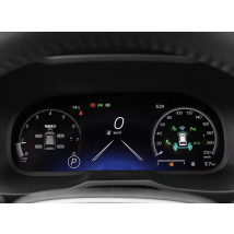 Digitales Armaturenbrett-Panel für Toyota RAV4 2017 2018 2019 2020, virtuelles Instrumentenpult, Cockpit, LCD-Tachometer, Multimedia-GPS