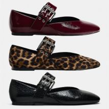 2026 Neue Frühlings-Designer Leoparden-Ballettschuhe für Damen Lässige Runde Zehenpartie Flache Tanzschuhe für Partys und Bälle