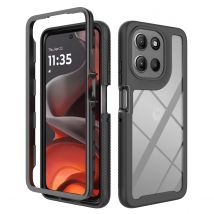 Custodia per telefono Moto G56 5G, custodia trasparente antiurto con paraurti in TPU, cover robusta per Motorola Moto G56 5G, custodia protettiva