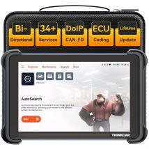 Aggiornamento gratuito a vita THINKCAR THINKSCAN 689BT Strumento diagnostico OBD2 DOIP CANFD Codifica ECU bidirezionale 34 Reset per 140 marche