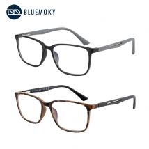 Bluemoky Blaues Licht Lesebrille für Männer Frauen, Sport Square Frame Readers Anti Glare Computer Brille
