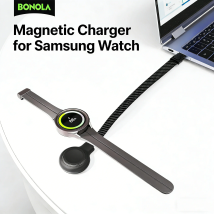 Caricabatterie per Orologio Bonola con Cavo Type C per Samsung Watch Ultra 8/7/6 Classic, Caricabatterie Wireless Portatile per Galaxy Watch 4/3