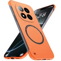 Magnetico Sottile per Redmi Note 14 Pro Plus 5G Custodie per telefoni senza cornice Cover rigida per PC opaca antigraffio RedmiNote14 Armatura antiurto