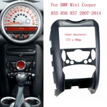 2 Din Car Radio DVD Player Fascia Frame for-BMW Mini Cooper R55 R56 R57 Trim Panel Installation Kit
