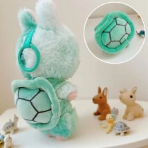 15 17cm For Labubu Doll Cartoon Turtle Animal Coat Outfit Clothing Shell DIY Kawaii Can Change Doll Clothes Dollhouse Accessory