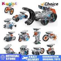 12-in-1-Roboterspielzeug für wissenschaftliche Experimente für Kinder, DIY, Gebäude, angetriebenes Lernwerkzeug, Bildungsroboter, technologische Gadgets, Spielzeug, Geschenk