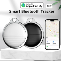 Smart Item Finder Locator GPS Tracker Bluetooth Device Key/Bag Anti-Lost Tag Reminder Work with Apple Find My APP