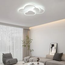 Wolken-LED-Deckenleuchte, 55,9 cm, moderne, minimalistische Beleuchtung, 52 cm, für Wohnzimmer, Kinderzimmer, Schlafzimmer