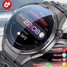 2025 neue EKG + PPG Smart Uhr Präzise Harnsäure Blutdruck Orgel Körper Analyse SmartWatch HD Anruf Männer uhren Gesundheit Frau Uhr