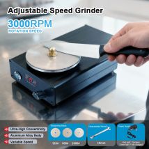 Electric Knife Sharpener kitchen Adjustable Speed Sharpening Machine Rechargeable Blade Grinder Knife Blade Polishing Machine