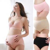 Mutterschaft Unterwäsche Frauen Hohe Taille Baumwolle Höschen Nahtlose Hebe Hüften Schwangerschaft Briefs Frauen Dessous