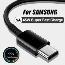 Pd 45w 5a usb c zu typ-c kabel für for samsung s24 s23 s22 s21 ultra plus supers chn elles ladekabel datenkabel 0,25 m 0,5 m zubehör