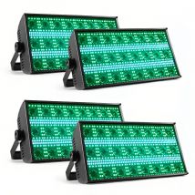 4 Pz/lotto 300W Fascio LED e Luce Stroboscopica RGBW 4in1 bianco Caldo Stage Wash Fascio Luci DMX DJ Disco Party Show Cavallo