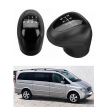 6 Speed Car Gear Shift Knob Black MT Shifter Lever Stick for Mercedes Vito Viano W639 2003 2004 2005 2006 2007 2008 2009 2010