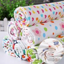 Hohe Qualität Weiche Reine Baumwolle Kinder Gedruckt Gestrickte Stoff Für Cartoon Kinder Kleidung Decken DIY Nähen Stoff 185g/m2 TJ9868