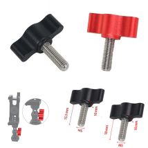 FEICHAO M5 1/4 Tighten Screw Aluminum T Shaped Handle Thumb Knob Stainless Steel Thread Bolt For Gopro /DJI OSMO Action Camerra