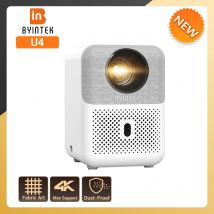 BYINTEK Full HD Mini Projektor LOVE U4 1080P 4K Video 5G WIFI Android Autofokus Tragbare Smart Projektoren Heimkino Kino