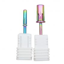 Qualität 1pc Regenbogen kleine große Nail art Sand Ring schleifbänder Dorn Mini Sand Ring Welle Split Nagel Entfernung zu entfernen Dead Sk