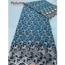 Kalume Swiss Voile Lace in Switzerland High Quality Embroidery African Lace Fabric Fashion Nigerian Cotton Lace Fabric F4016