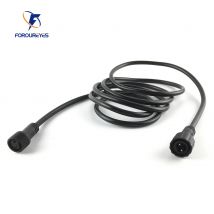 2PIN 2meter IP67 Waterproof Extension Cable Connect Wire Power Cord for LED outdoor string lights