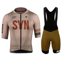 SYNful Quick Dry Manica corta da uomo Set di abbigliamento da ciclismo Mountain Bike Suit Estate 2024 Ciclismo Ropa Hombre