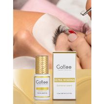 Gollee Banana scent Eyelashes Glue 1s Fast Dry Strong Glue 5 Weeks Lasting eyelash extension glue for Salon professional makeup