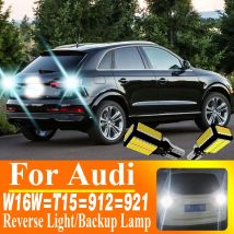 2pcs W16W T15 921 912 LED Canbus Reverse Light Bulb Backup Lamp W2.1x9.5d For Audi 8U Q5 8R Q7 4L TT 8J A1 8X A3 8P A4 B9 B8 Q3