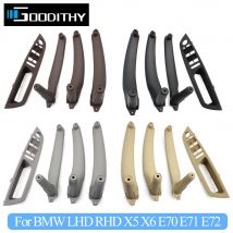 Aggiornato LHD RHD Porta Interna Auto Maniglia Interna Bracciolo Pannello di Copertura di Ricambio Per BMW X5 X6 E70 E71 E72 2007-2013