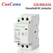 1PCS 2P Contattore CA modulare per uso domestico su guida Din 32A/40A/63A 220V/230V 50/60HZ 1NO 1NC 2NO 2NC